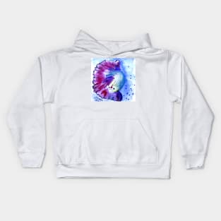 Betta Fish No2 Kids Hoodie